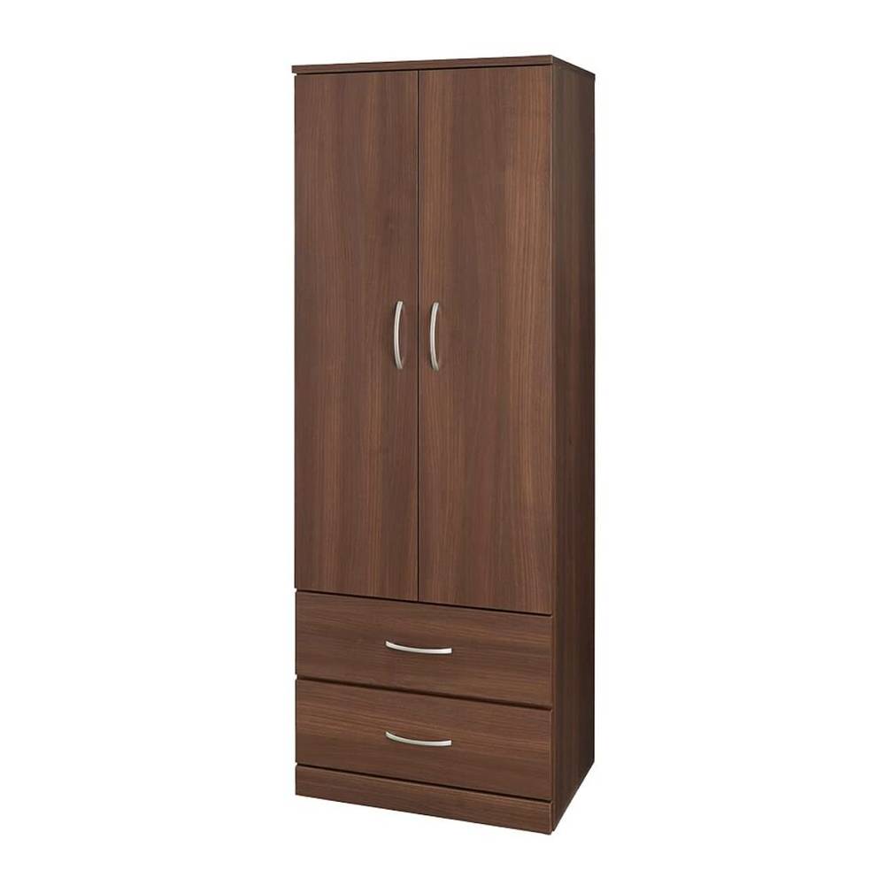 居室家具 両開きワードローブ 引き出し付き