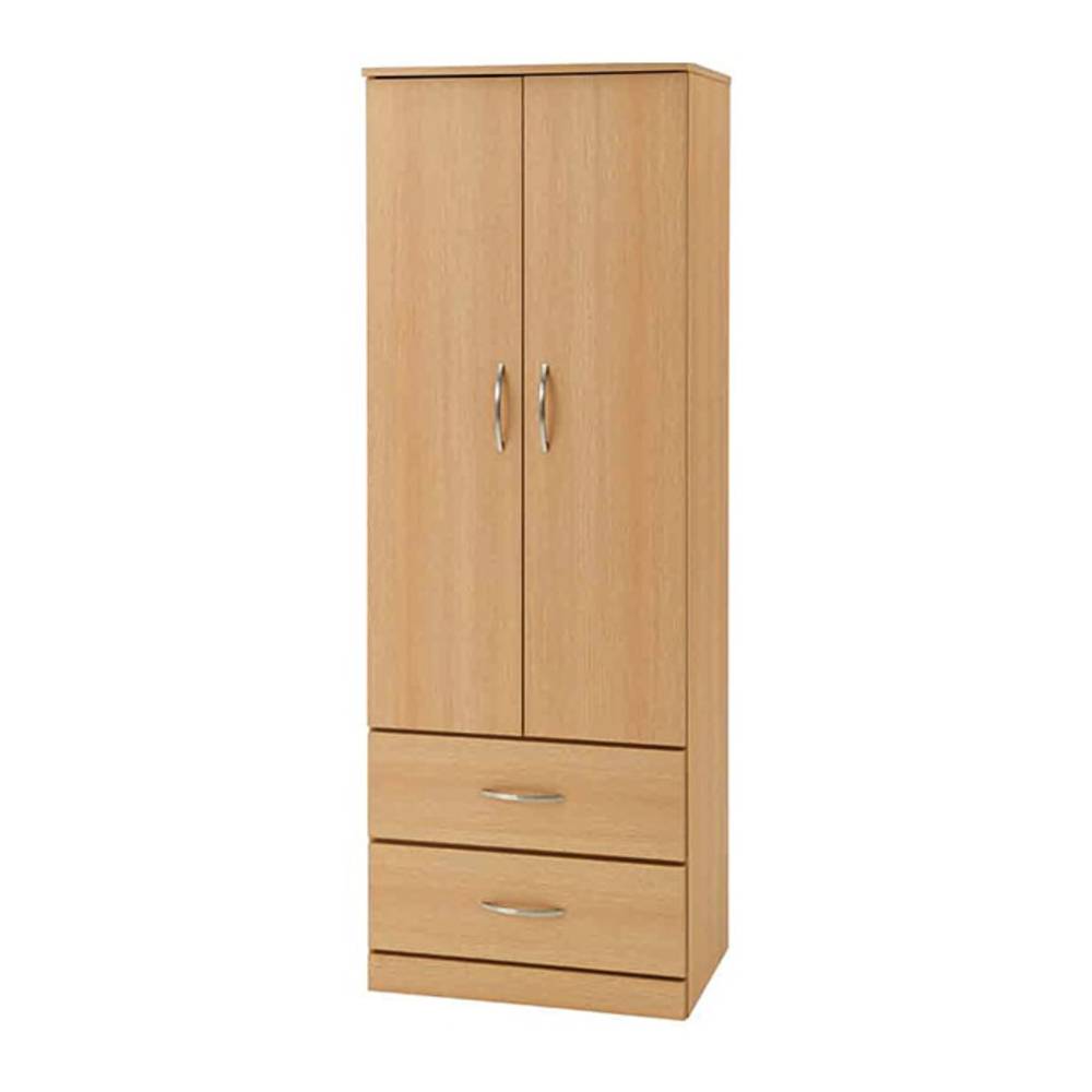 ホテル居室収納 ワードローブ引出付 ナチュラル