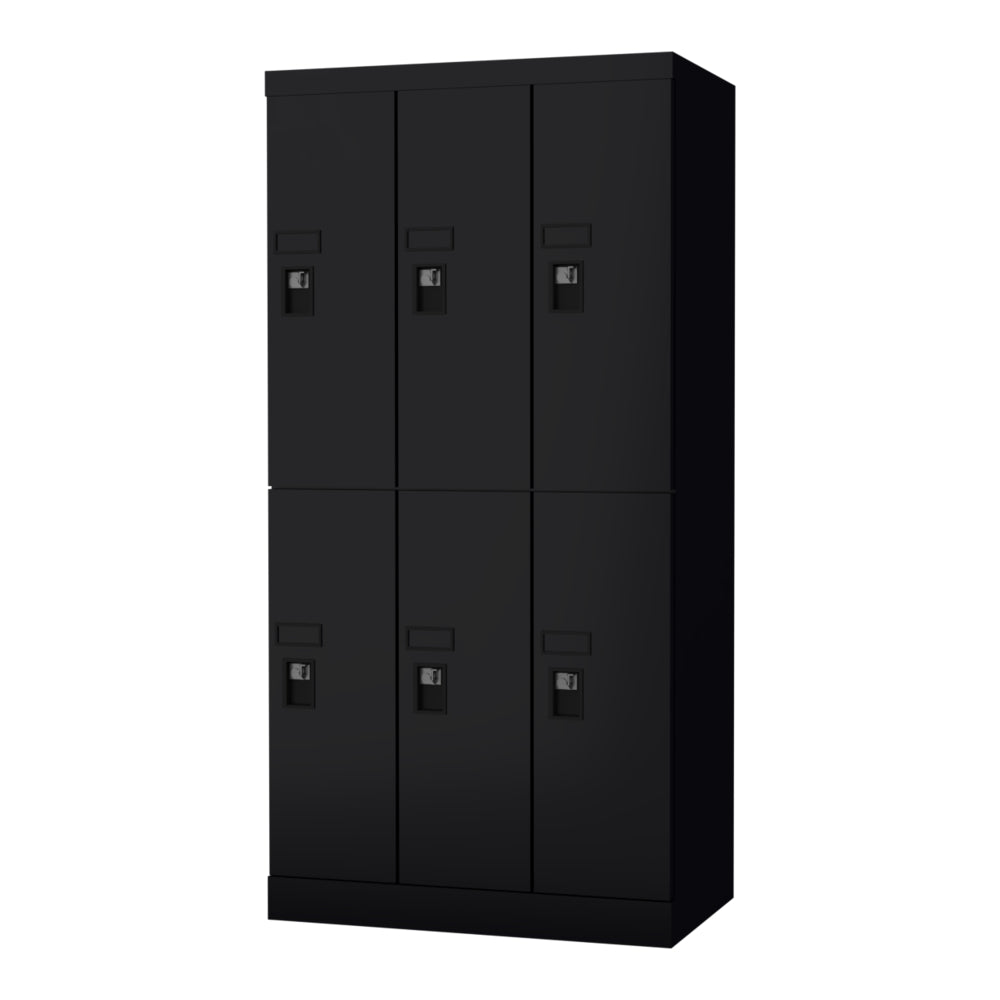 配線可能なロッカー 3列2段 H1365 更衣室 学校・施設 多機能【日本製】【オフィス家具市場】USL-PC06