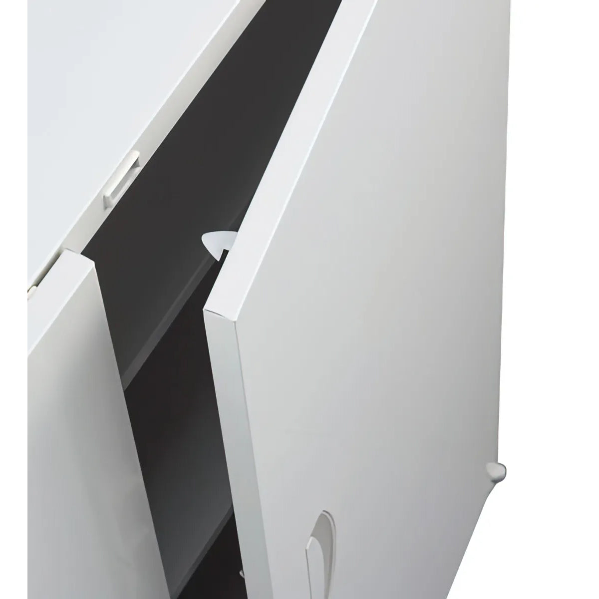 ガラス両開き書庫 セット商品 QUWALL RWシリーズ ベース付き セット RW45-18HG 58kg グリーン購入法