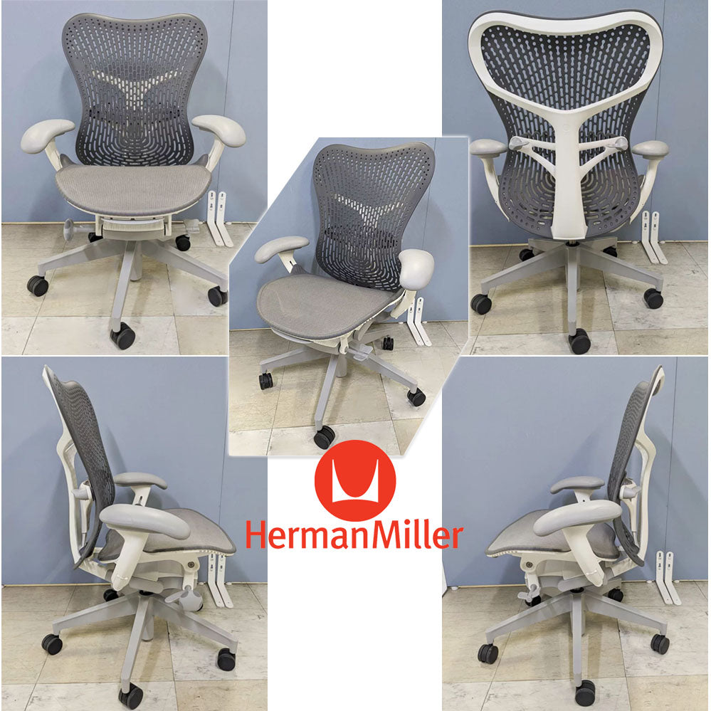 送料別【中古】Herman Miller ハーマンミラー ミラ2 トライフレックスバック オフィスチェア  高級 ハイスペック【オフィス家具市場】