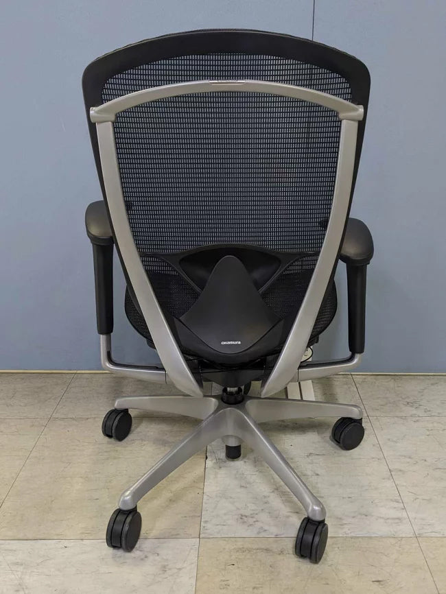 【中古】Contessa seconda コンテッサセコンダ ハイバック オカムラ製 CC81GS FPG1 高級 ハイスペック オフィスチェア【オフィス家具市場】