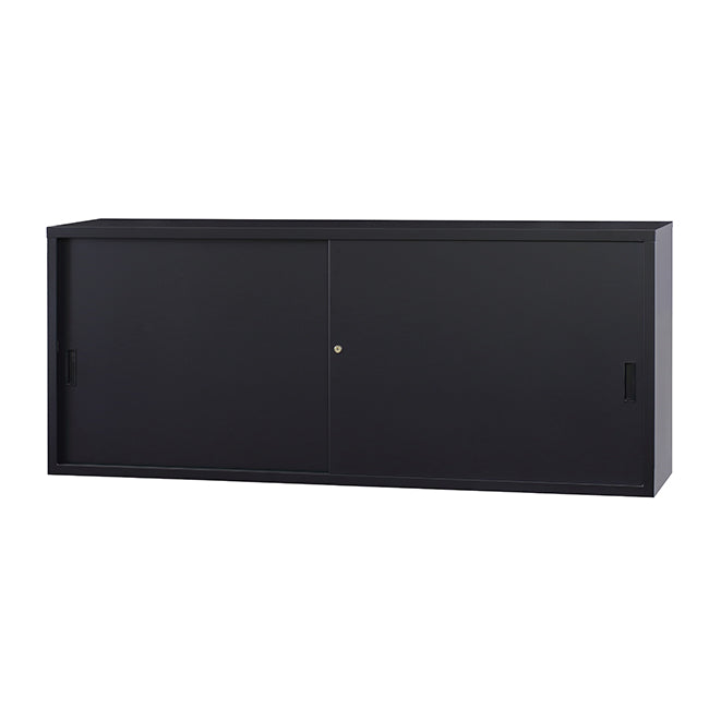 上置き 引違い書庫 スチール 可動棚 W1760×D400×H730mm 【オフィス家具市場】【日本製】【HCB-A462】