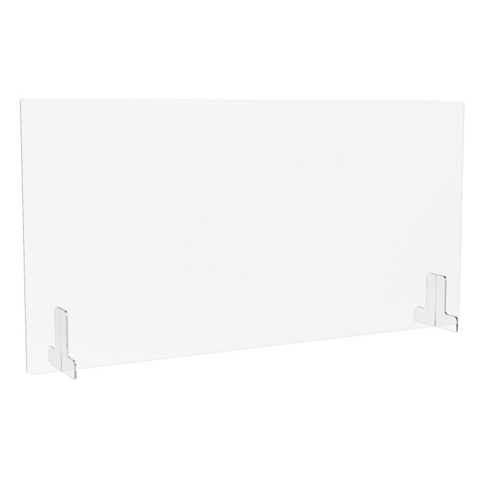 透明アクリルパーテーション 机上での飛沫感染防止 窓付きパネル