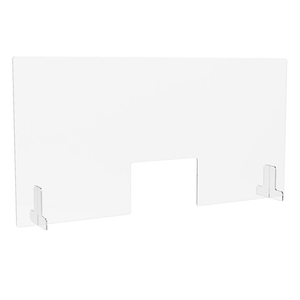 多目的デスク用 アクリル製パーテーション 簡単メンテナンス