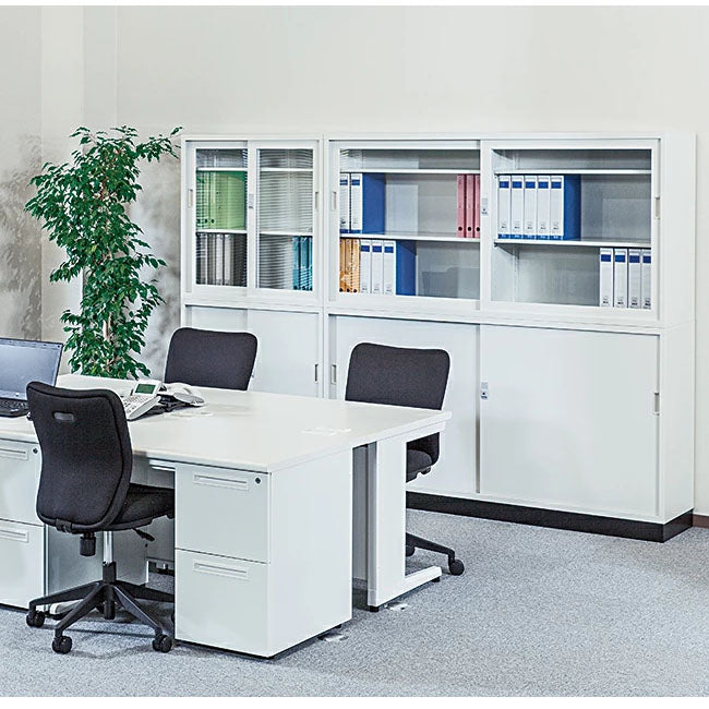 法人様限定 引戸書庫  日本製 完成品【車上渡し】収納 オフィス 人気 グリーン購入適合商品【ALGAW】