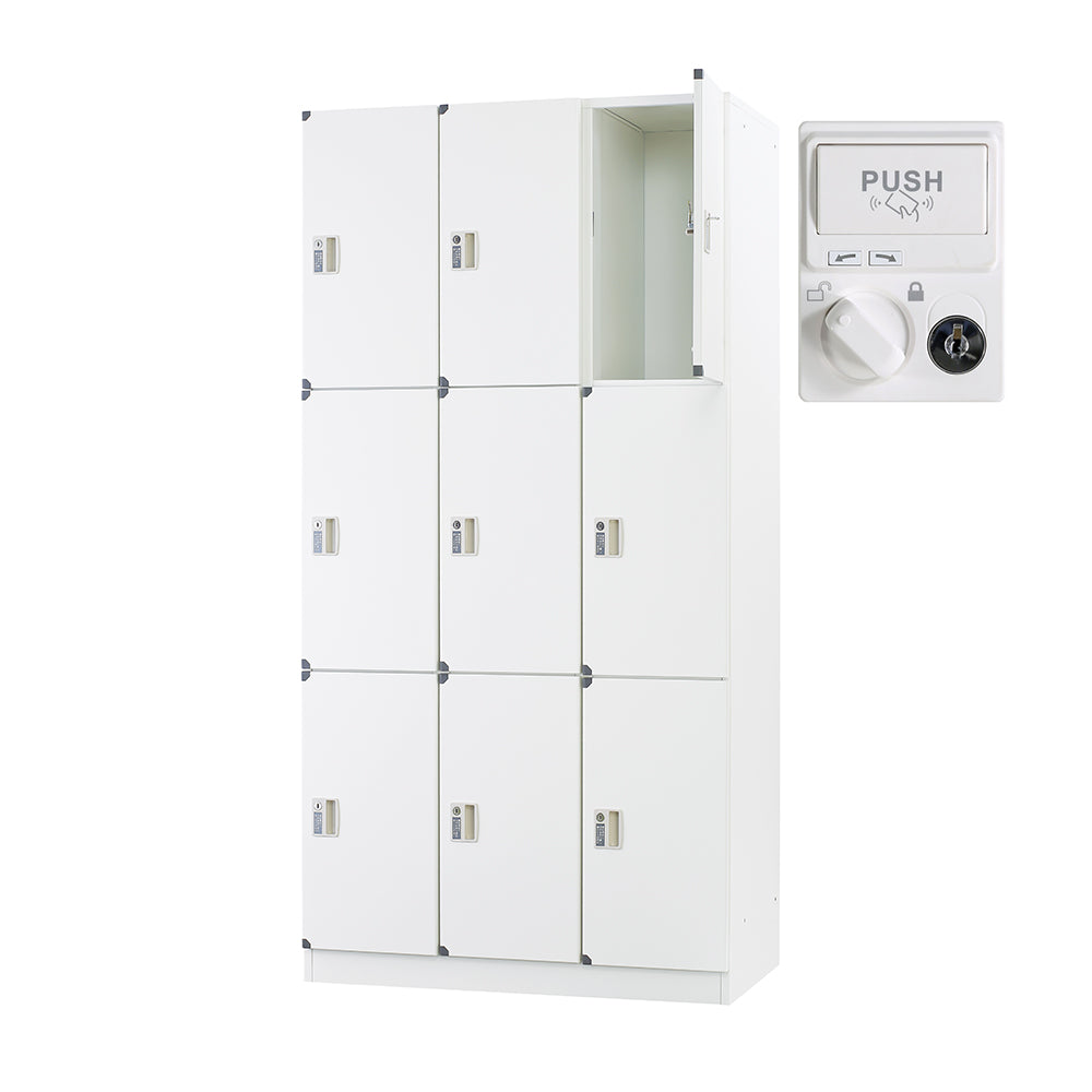 スポーツクラブ フィットネス 体育館 ロッカー 更衣室 脱衣所 更衣 ホワイト 施設 健康施設【オフィス家具市場】【日本製】【受注生産品】【HDK-FS】