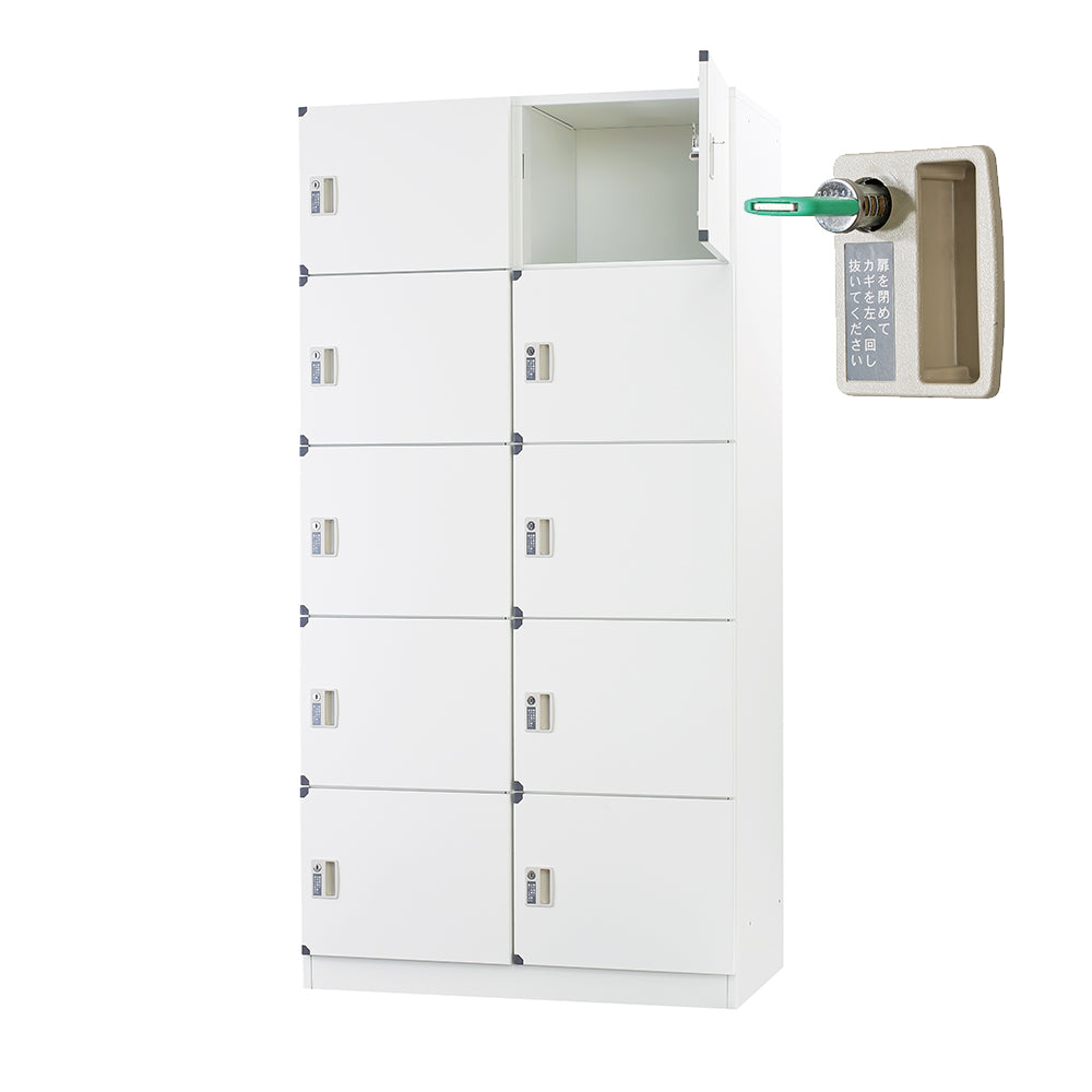 スポーツクラブ フィットネス 体育館 ロッカー 更衣室 脱衣所 更衣 ホワイト 施設 健康施設【オフィス家具市場】【日本製】【受注生産品】【HDK-FS】