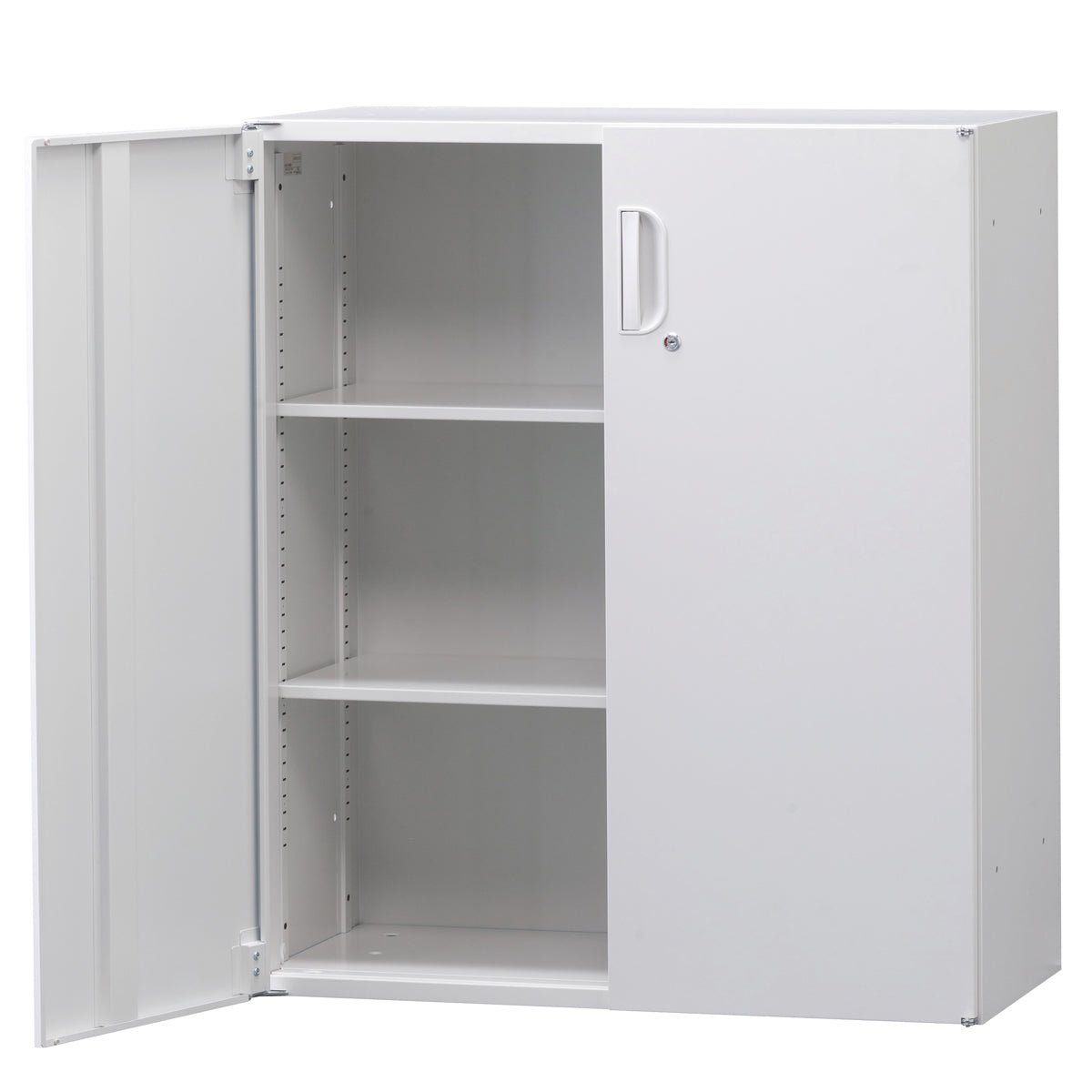 下置き用 両開き書庫 可動棚 スチール