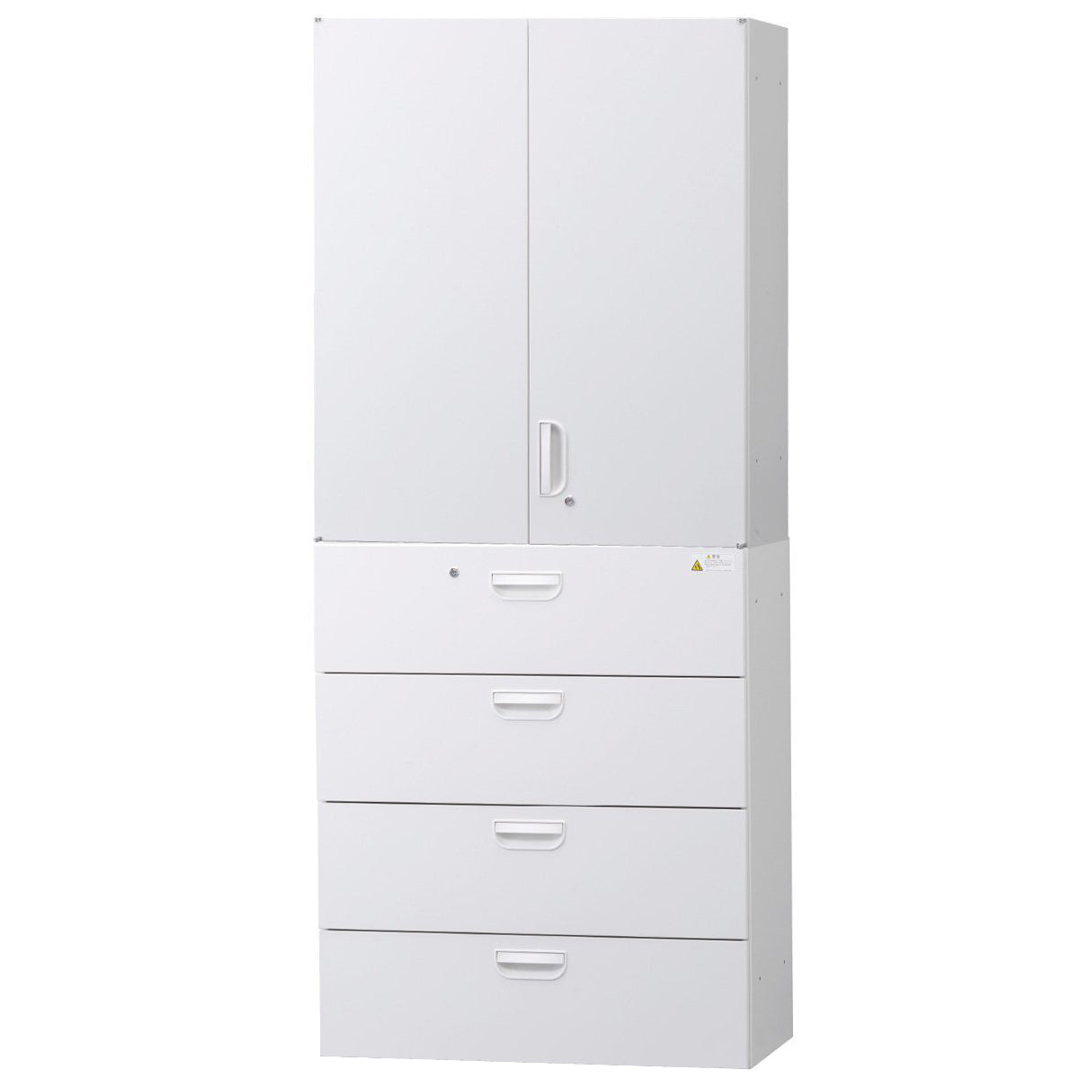 書庫セット 両開き書庫 ラテラル4段