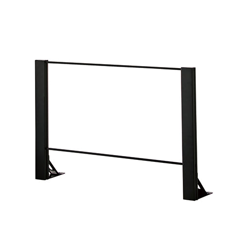 飛沫ガード アクリルパーテーション 片面脚 H600mm スチール枠 飛沫予防の恒久対策【HG-600】