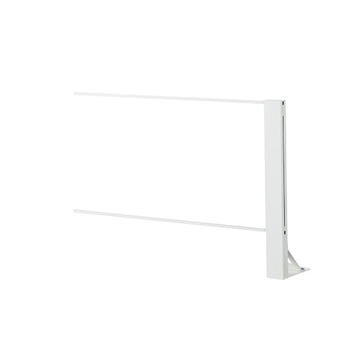 飛沫ガード アクリルパーテーション 片面脚 H600mm スチール枠 飛沫予防の恒久対策【HG-600】