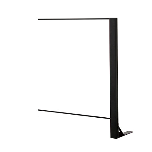 飛沫ガード アクリルパーテーション 片面脚 H1000mm スチール枠 飛沫予防の恒久対策【HG-1000】