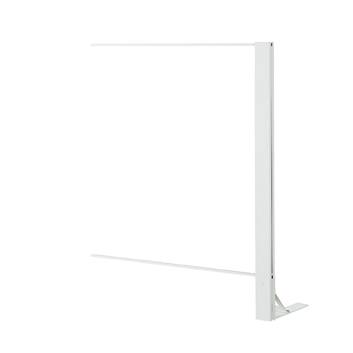 飛沫ガード アクリルパーテーション 片面脚 H1000mm スチール枠 飛沫予防の恒久対策【HG-1000】