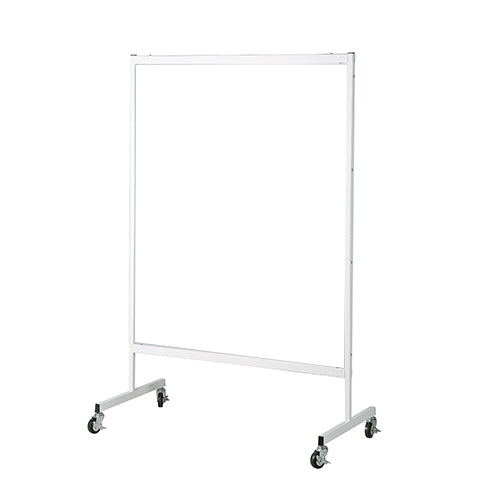 パーテーション 衝立 飛沫ガード 単体タイプ アクリル クリア窓 キャスタータイプ【HSG-M0】