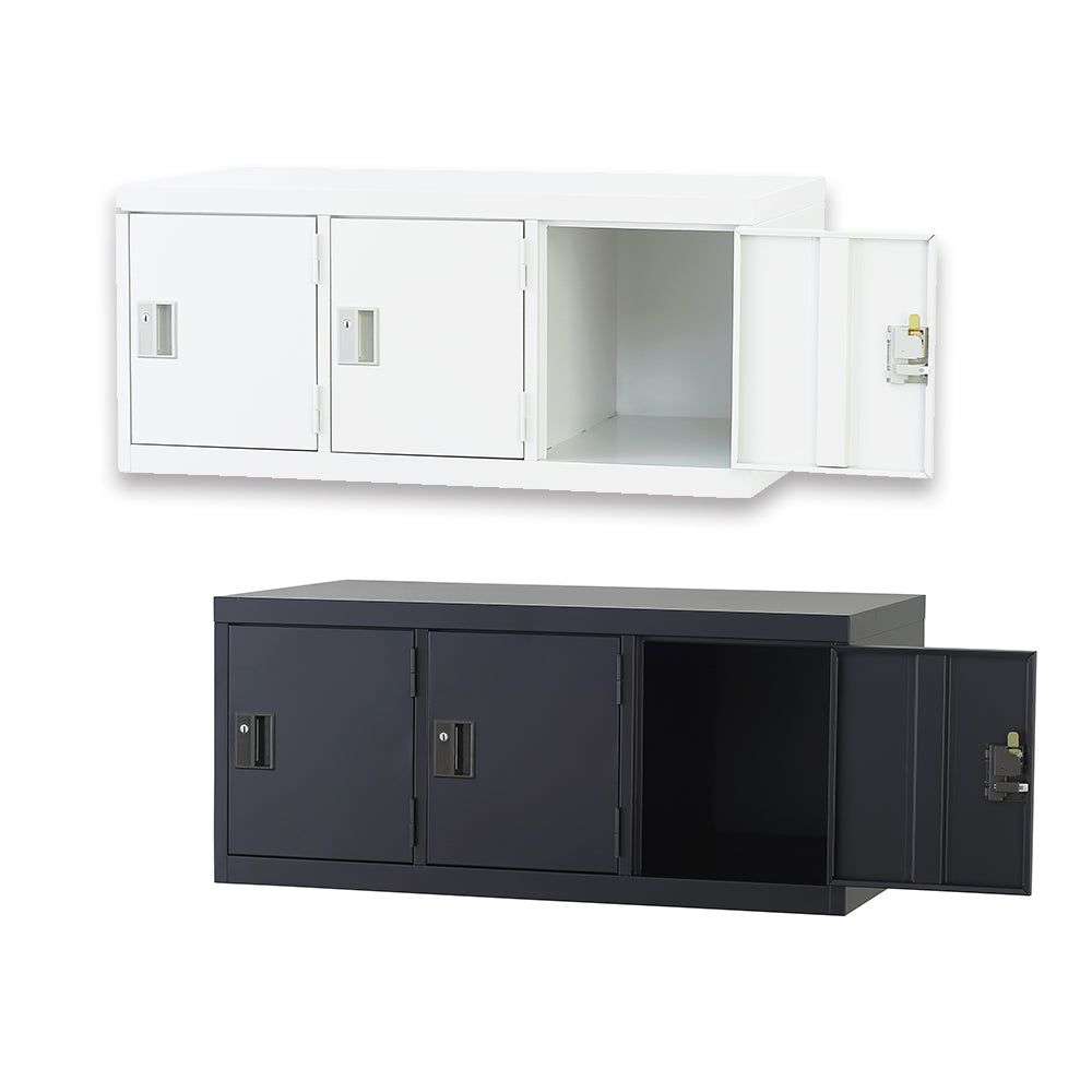 更衣室 更衣用 ロッカー 3人用 W900×D515×H400mm【オフィス家具市場】【日本製】【受注生産品】【HLK-T3U】