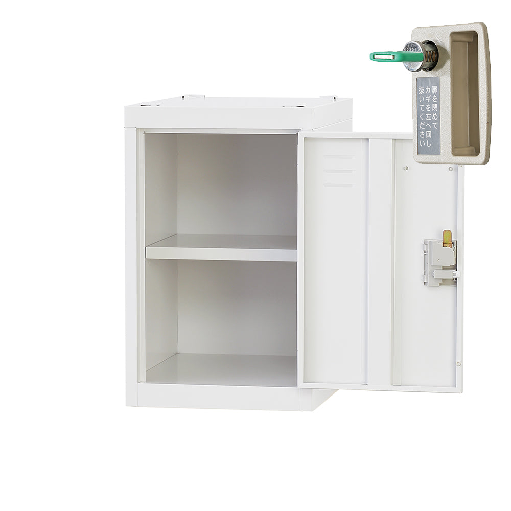 更衣用 ロッカー 個人 1人用 横連結可能【オフィス家具市場】【日本製】【HLK-MS】