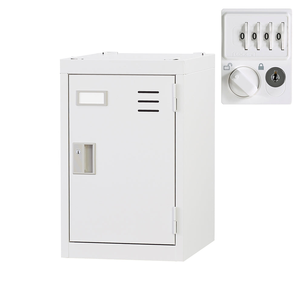 更衣用 ロッカー 個人 1人用 横連結可能【オフィス家具市場】【日本製】【HLK-MS】