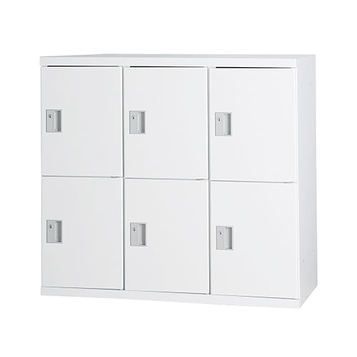 ホワイト シリンダー錠 可動棚