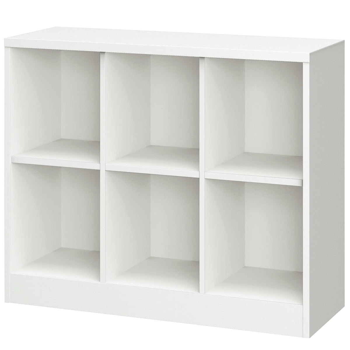 ランドセルロッカー 学校 施設収納スクールロッカー オープンタイプ 3列2段 ホワイトグレー W1066×D380×H880mm 22.6kg【オフィス家具市場】【日本製】【HSB-32N】