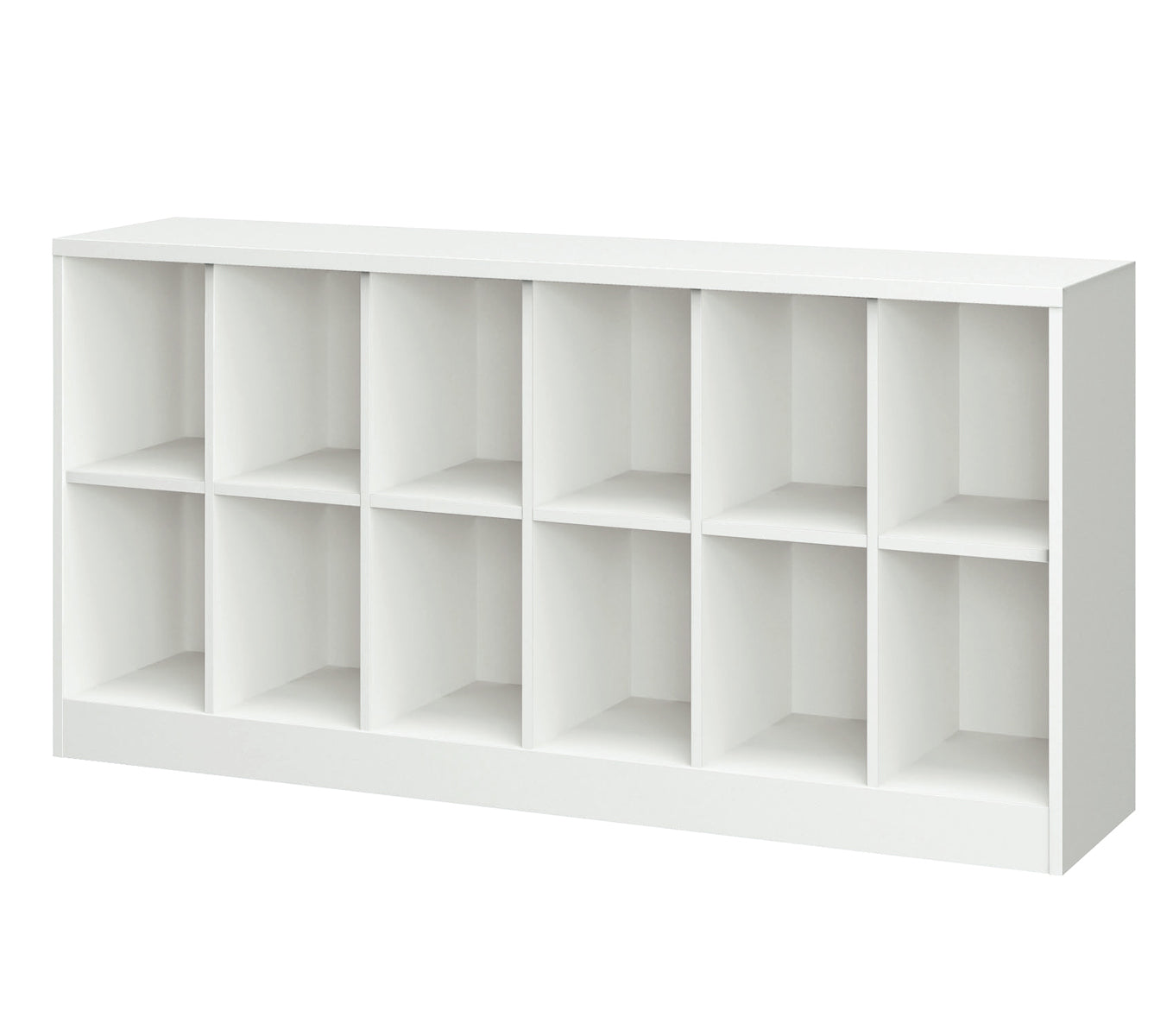 ランドセルロッカー 学校 施設収納スクールロッカー オープンタイプ 6列2段 ホワイトグレー W1800×D380×H880mm 37.9kg【オフィス家具市場】【日本製】【HSB-62N】