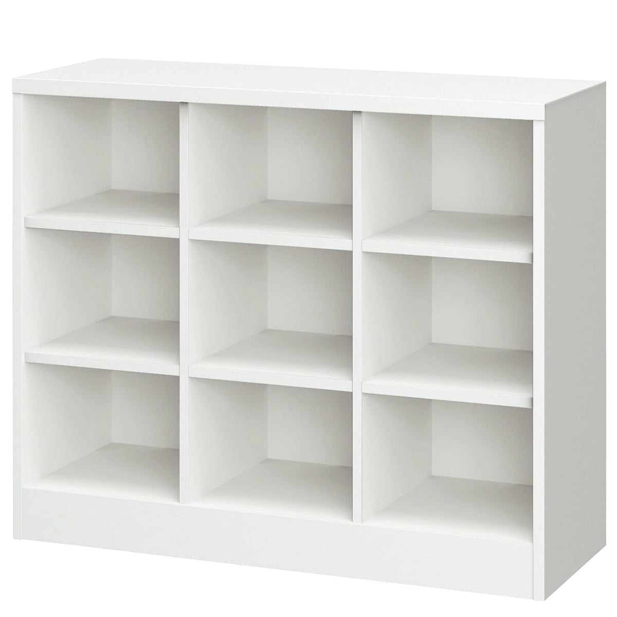 教室で生徒の荷物を分かりやすく整理できる9人用オープンロッカー