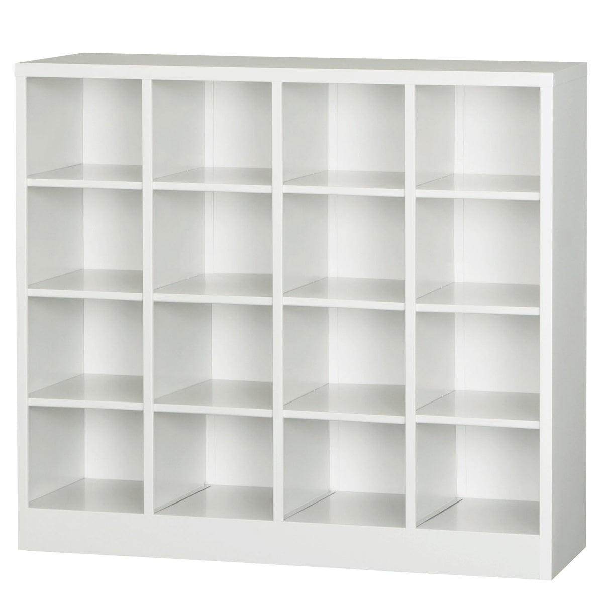 16人分の靴を整理しやすいオープンシューズロッカー