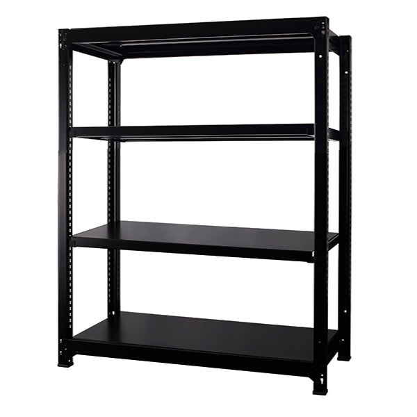 スチールラック ボルトレス 簡単組立 収納効率特化 奥行450mm×高さ1400mm 基本セット【オフィス家具市場】