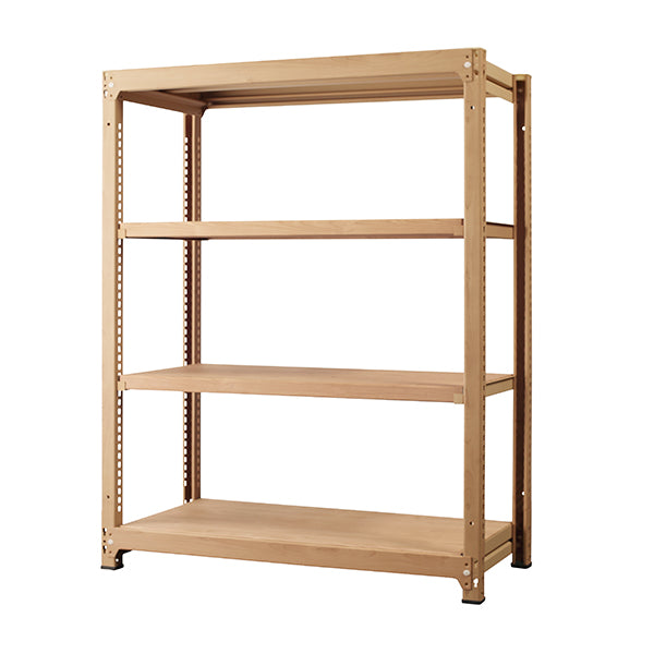 スチールラック ボルトレス 簡単組立 収納効率特化 奥行450mm×高さ1400mm 基本セット【オフィス家具市場】