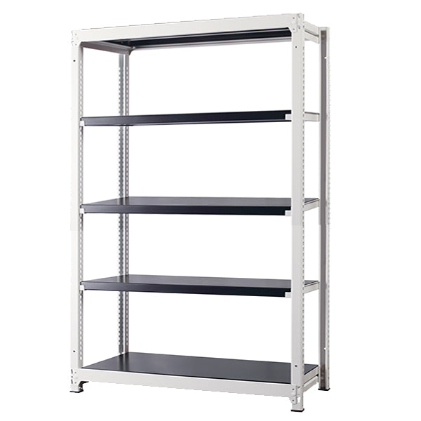 スチールラック ボルトレス 簡単組立 収納効率特化 奥行450mm×高さ1800mm 基本セット【オフィス家具市場】