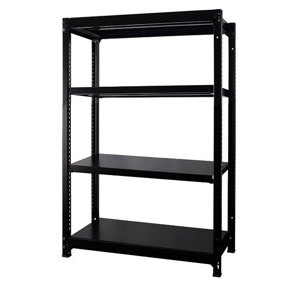 スチールラック ボルトレス 簡単組立 収納効率特化 奥行450mm×高さ1400mm 基本セット【オフィス家具市場】