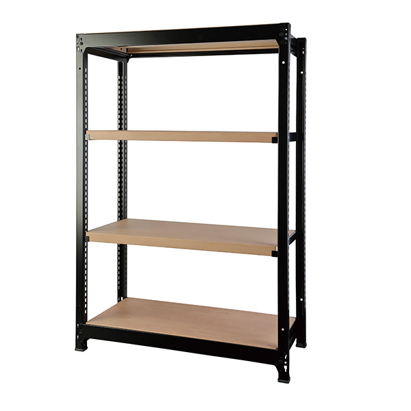 スチールラック ボルトレス 簡単組立 収納効率特化 奥行450mm×高さ1400mm 基本セット【オフィス家具市場】