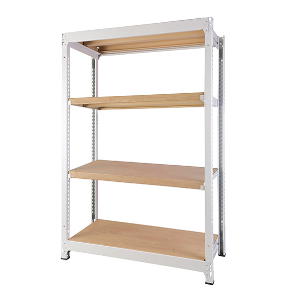 スチールラック ボルトレス 簡単組立 収納効率特化 奥行450mm×高さ1400mm 基本セット【オフィス家具市場】