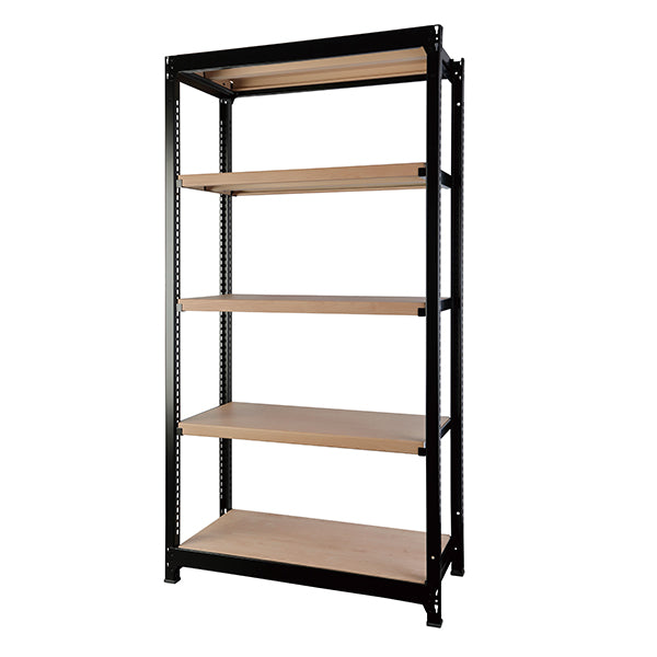 スチールラック ボルトレス 簡単組立 収納効率特化 奥行450mm×高さ1800mm 基本セット【オフィス家具市場】