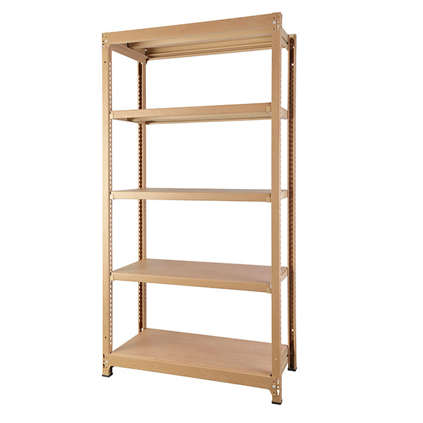 スチールラック ボルトレス 簡単組立 収納効率特化 奥行450mm×高さ1800mm 基本セット【オフィス家具市場】