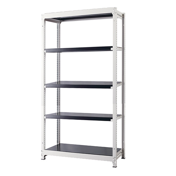 スチールラック ボルトレス 簡単組立 収納効率特化 奥行450mm×高さ1800mm 基本セット【オフィス家具市場】