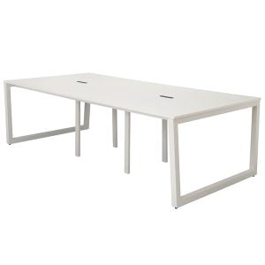 ホワイト コンセント付き フリーアドレス