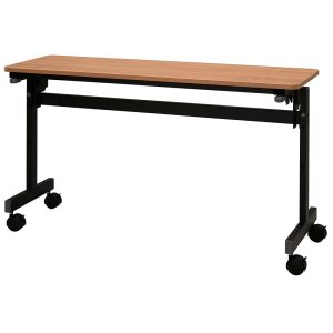 折りたたみテーブル 丸角設計の天板