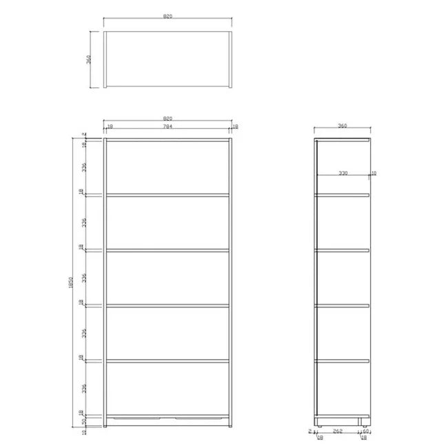 5段収納 コンパクトにまとめる サイズ
