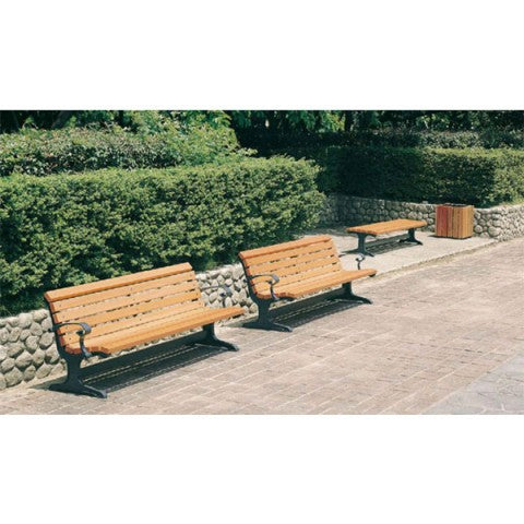 法人限定 屋外ベンチ 公園 学校 公共施設 ウッドベンチシリーズ 組立 エクステリア 日本製 グリーン購入法適合商品【KO-BNC】