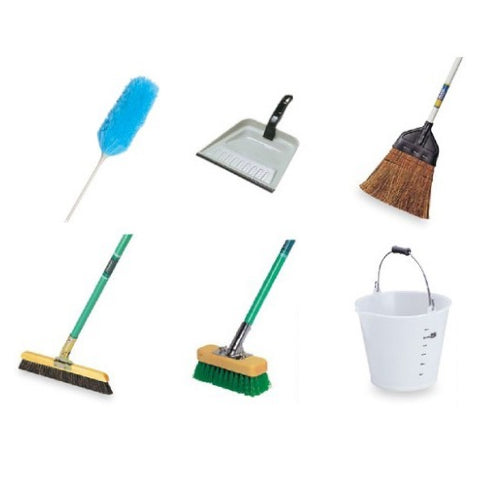 掃除用具セット 基本6点セット モップセット