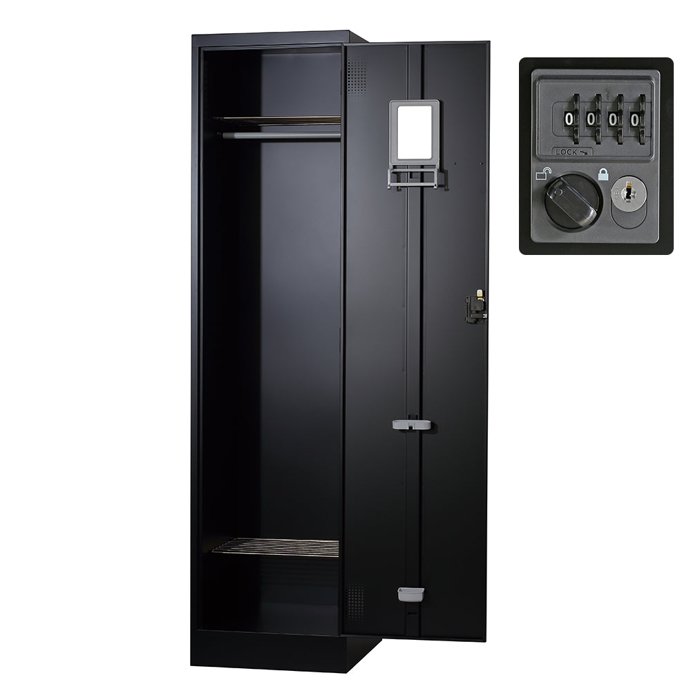 更衣室 更衣用 ロッカー 1人用 ワイド・スリム 固定網棚 H1790mm【オフィス家具市場】【日本製】【HLK-T01】