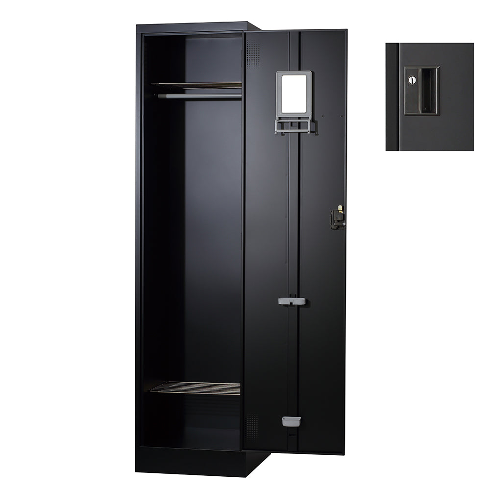 更衣室 更衣用 ロッカー 1人用 ワイド・スリム 固定網棚 H1790mm【オフィス家具市場】【日本製】【HLK-T01】