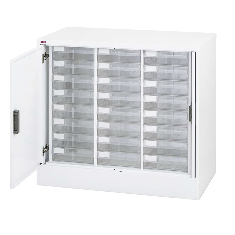 3列 A4ファイル収納 トレーケース 情報漏洩防止