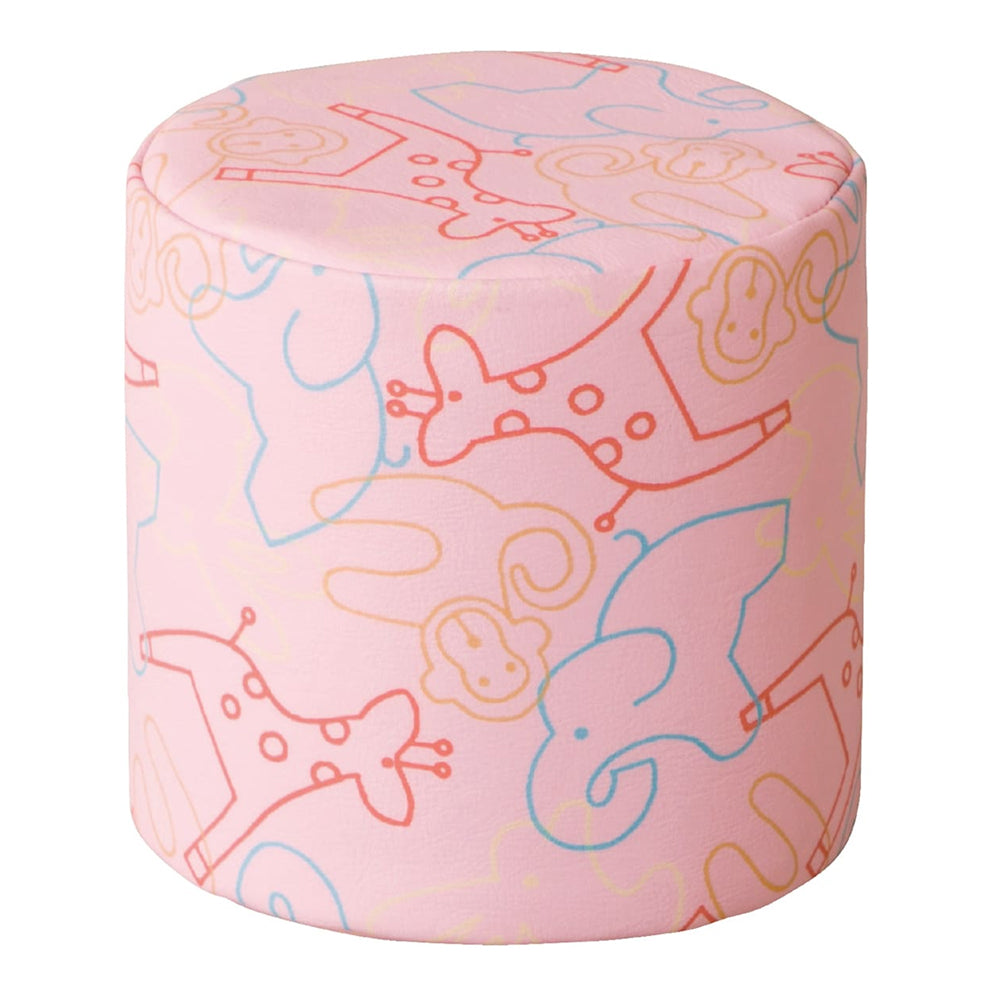 クッション アニマル柄 キッズコーナー 円筒