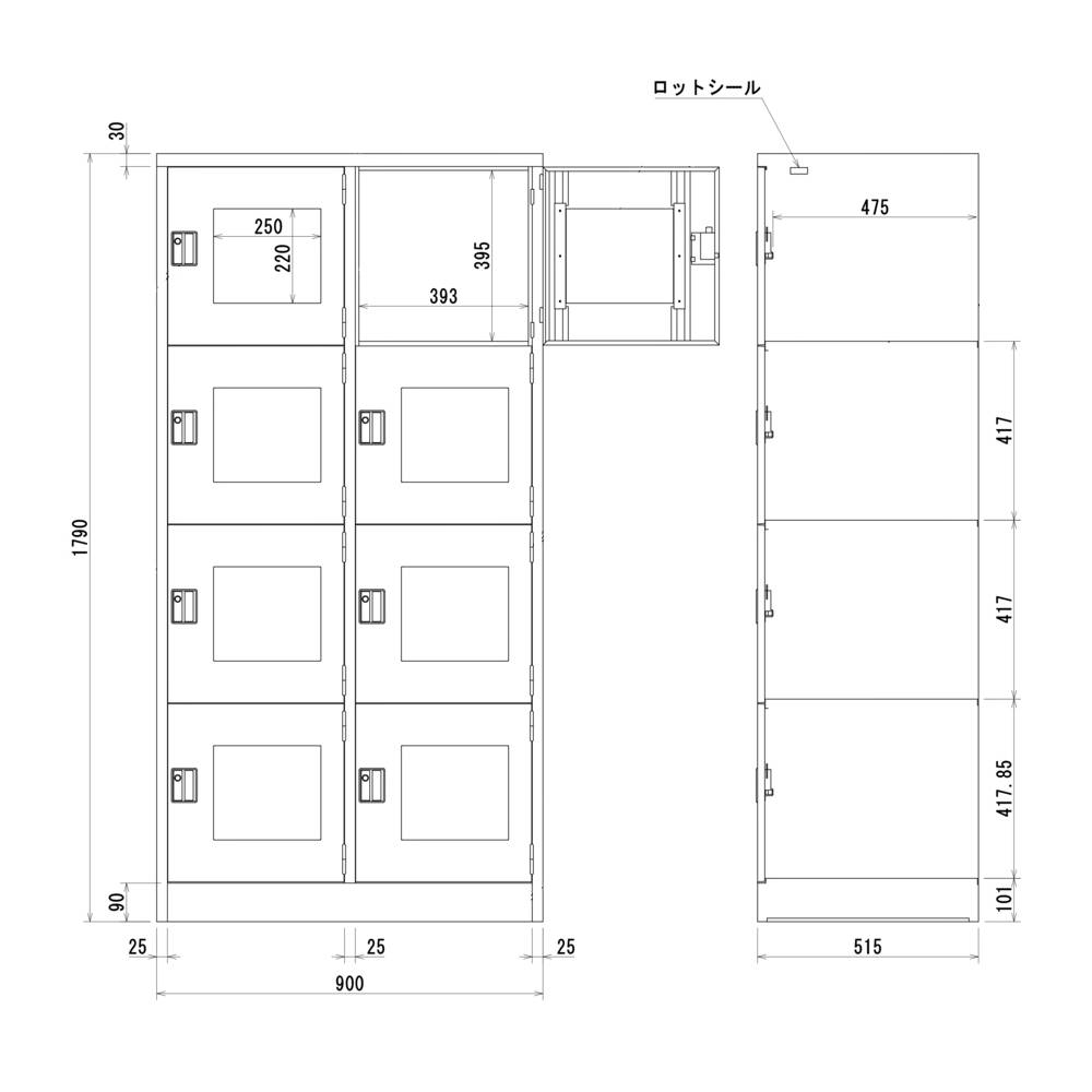 オフィス家具　スポーツ施設	　ロッカー