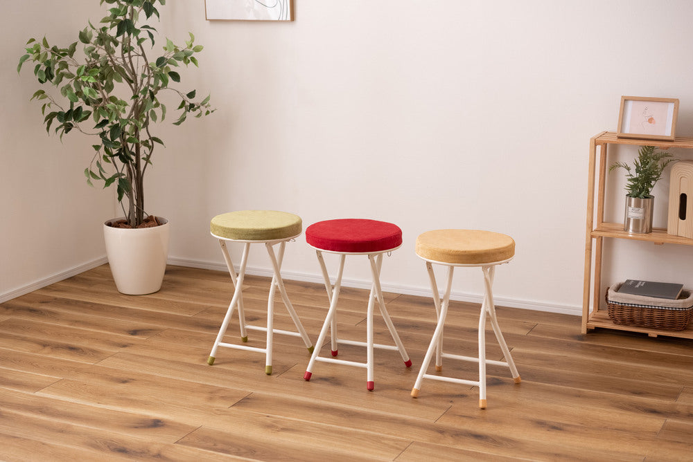 H & T CHAIR CO 折りたたみ式スツール T】折り畳みスツール ブラック