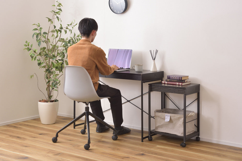 インテリア リビングチェア キャスター付き シェル型 カトル 回転