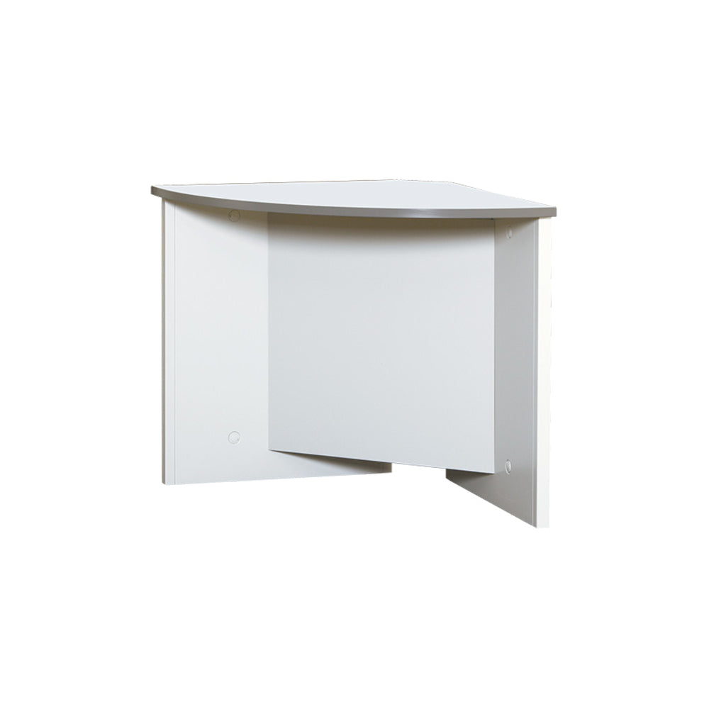 法人様限定 90°外コーナーカウンター 受付台 本体ALPSホワイト