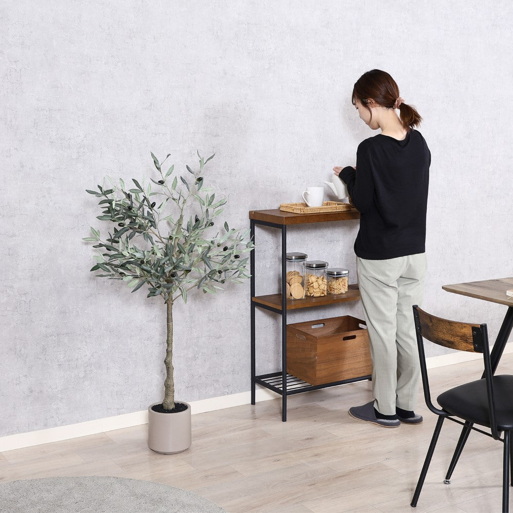 フェイクグリーン 人工観葉植物 ジョイント式 鉢植えタイプ インテリアグリーン オフィスアクセサリ 【FB-GRN-YK】